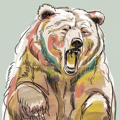 Inkblot Grizzly